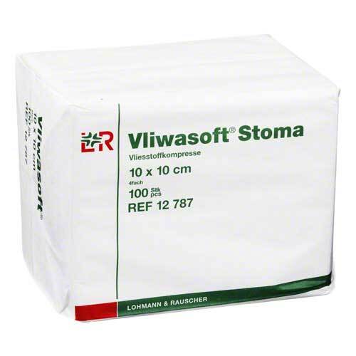 Vliwasoft Stoma Kompressen 10x10 cm 4fach - 1