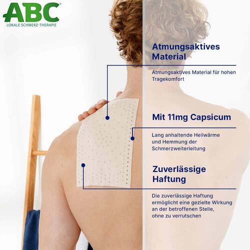 Abc W&auml;rme-Pflaster Capsicum Hansaplast med 14x22 - 3