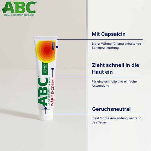 Abc W&auml;rme-Creme Capsicum Hansaplast med - 3