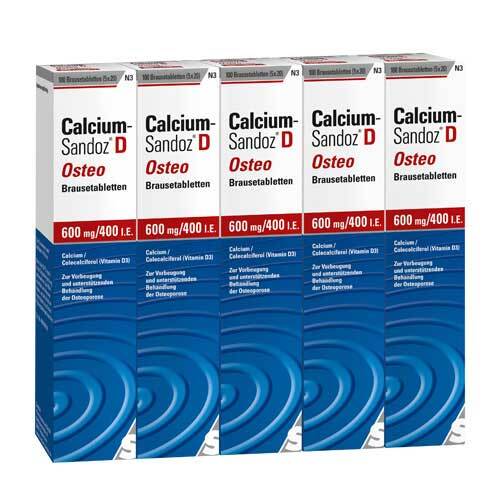 Calcium Sandoz D Osteo Brausetabletten - 1