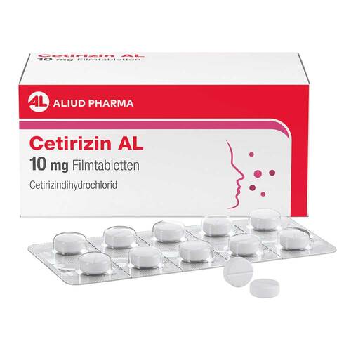 Cetirizin AL 10 mg Filmtabletten - 1