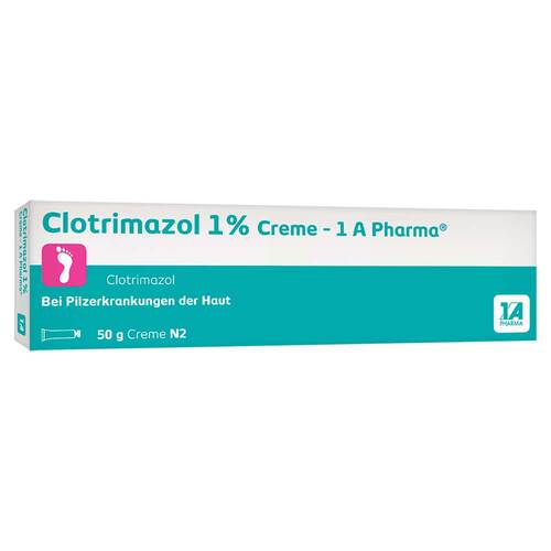 Clotrimazol 1% Creme-1A Pharma - 1