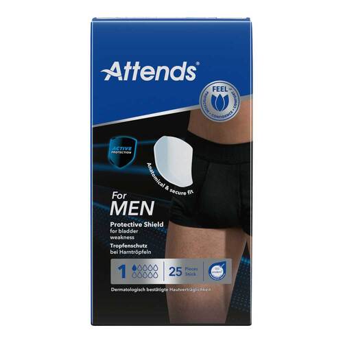 Attends for men Shield 1 Box - 1