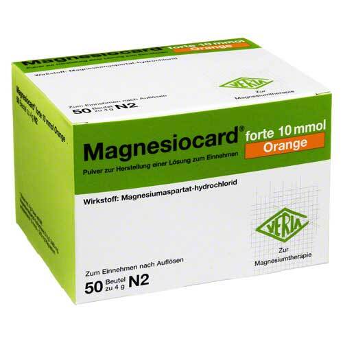 Magnesiocard forte 10 mmol Orange Pulver zur H.e.L.z.E. - 1