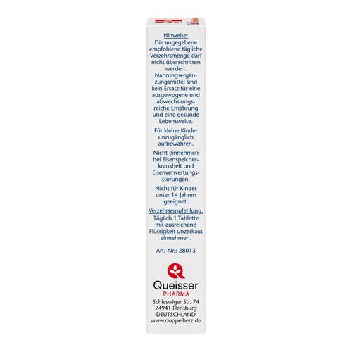 Doppelherz Eisen + Vitamin C +L-Histidin Tabletten - 3