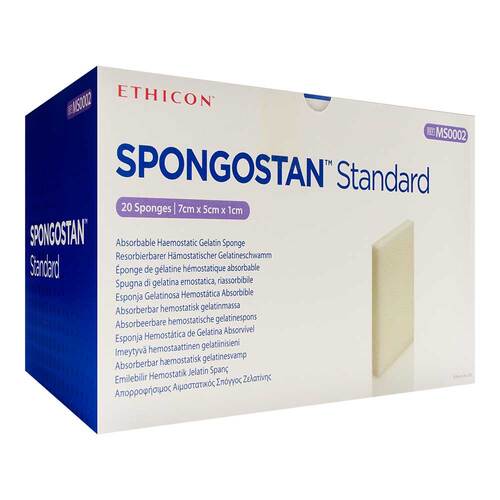 Spongostan standard H&auml;mostyptikum 10x50x70 mm - 1