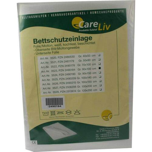 BETTSCHUTZEINLAGE Folie Molton 90x100 cm - 1