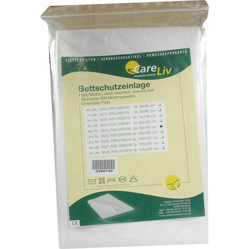 BETTSCHUTZEINLAGE Folie Molton 90x150 cm - 1