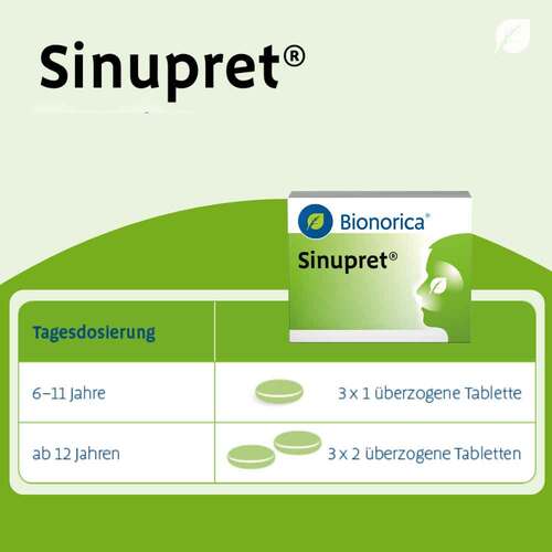 Sinupret &uuml;berzogene Tabletten - 4