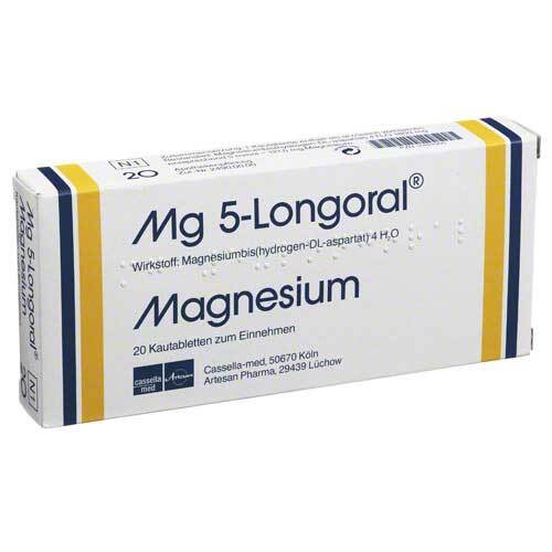 MG 5 Longoral Kautabletten - 1