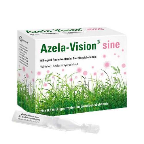 Azela-Vision sine 0,5 mg / ml Augentropfeni.Einzeldosis. - 1