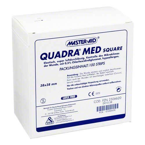 Quadra Med square 38x38 mm Strips Master Aid - 1