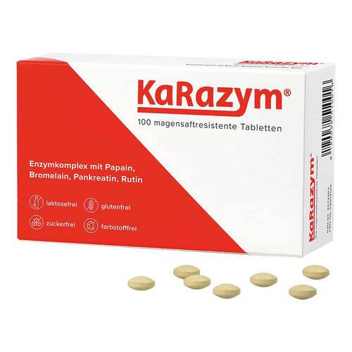 Karazym magensaftresistente Tabletten - 1