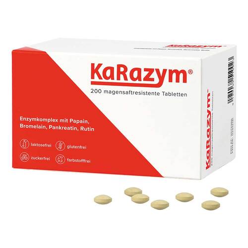 Karazym magensaftresistente Tabletten - 1