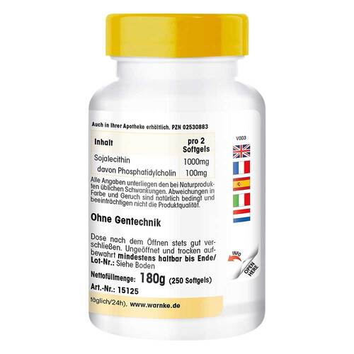 Lecithin 500 mg Kapseln - 3