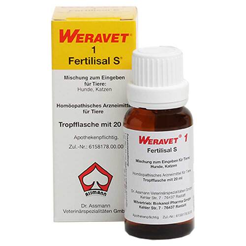 Fertilisal S1 Tropf.f&uuml;r Hunde / Katzen/heim-u.Zootiere - 1