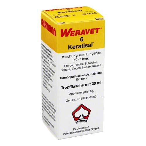 Keratisal 6 Tropfen vet. (f&uuml;r Tiere) - 1