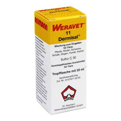 Dermisal 11 Tropfen vet. (f&uuml;r Tiere) - 1