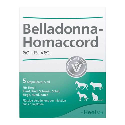BELLADONNA HOMACCORD ad us.vet.Ampullen - 1