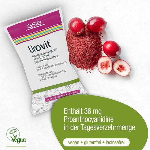 Gse Urovit Cranberry Pulver - 3