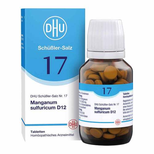 Biochemie Dhu 17 Manganum sulfuricum D 12 Tabletten  - 1