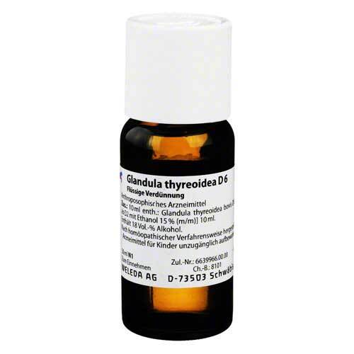 GLANDULA THYREOIDEA D 6 Dilution - 1