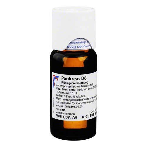 PANKREAS D 6 Dilution - 1