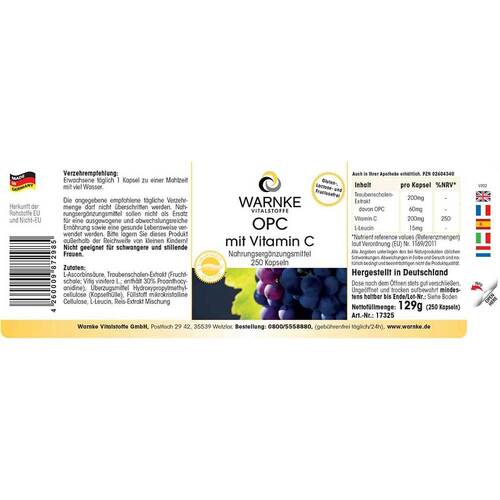 Opc 200 Bioflavonoide Kapseln - 4