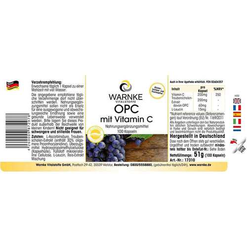 Opc 200 Bioflavonoide Kapseln - 4