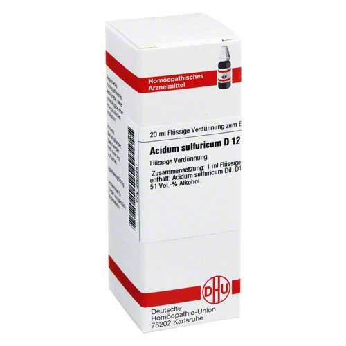 ACIDUM SULFURICUM D 12 Dilution - 1
