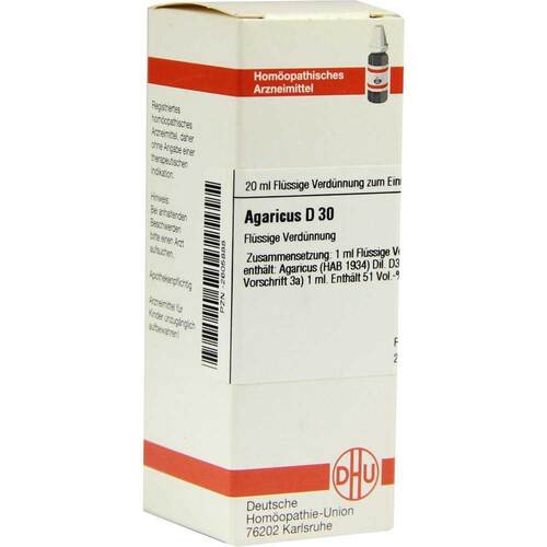 AGARICUS D 30 Dilution - 1