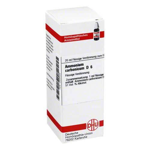 AMMONIUM CARBONICUM D 6 Dilution - 1