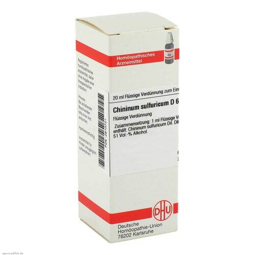 CHININUM SULFURICUM D 6 Dilution - 1
