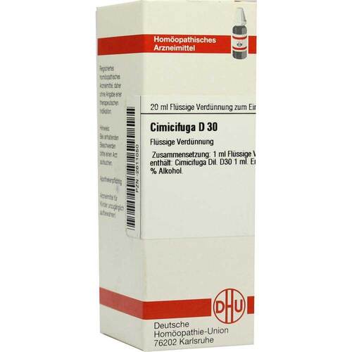 CIMICIFUGA D 30 Dilution - 1
