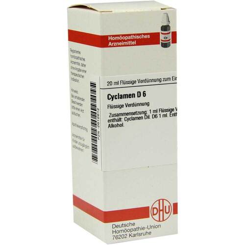 CYCLAMEN D 6 Dilution - 1