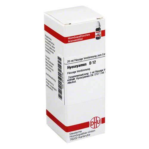 HYOSCYAMUS D 12 Dilution - 1