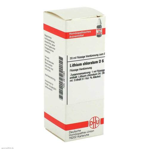 LITHIUM CHLORATUM D 6 Dilution - 1