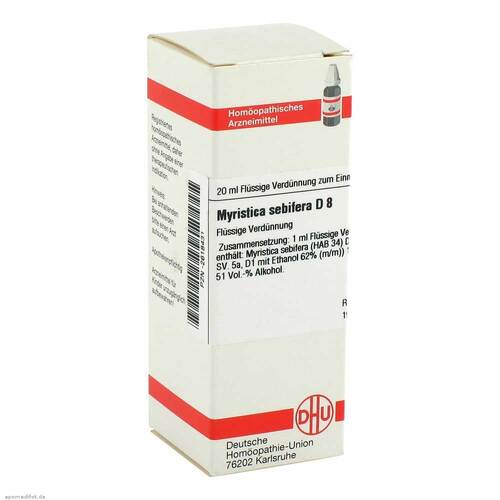 MYRISTICA SEBIFERA D 8 Dilution - 1