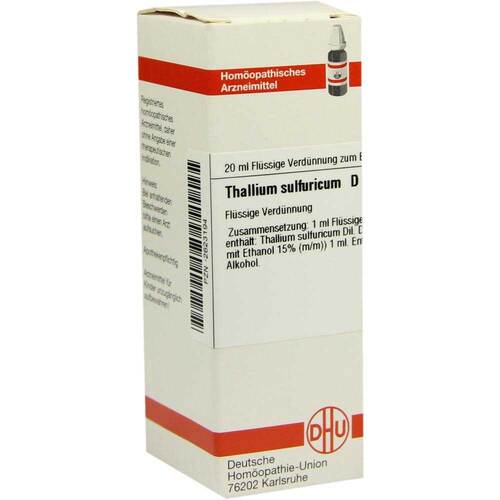 THALLIUM SULFURICUM D 12 Dilution - 1