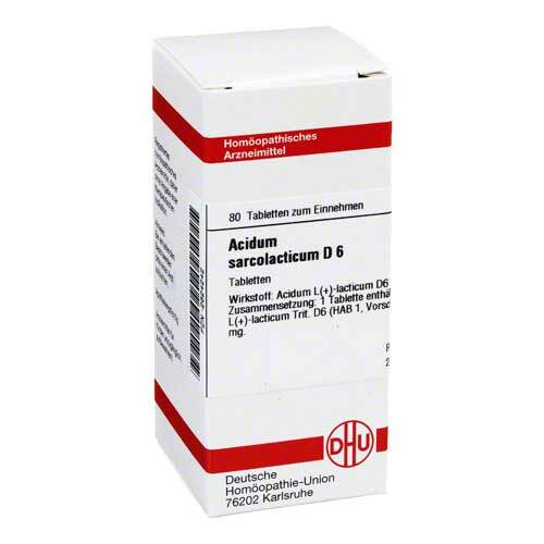ACIDUM SARCOLACTICUM D 6 Tabletten - 1