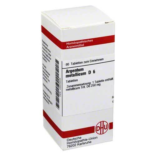 ARGENTUM METALLICUM D 6 Tabletten - 1
