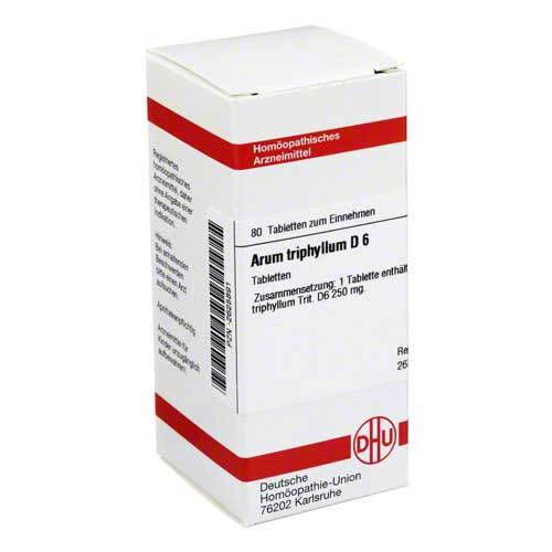 ARUM TRIPHYLLUM D 6 Tabletten - 1