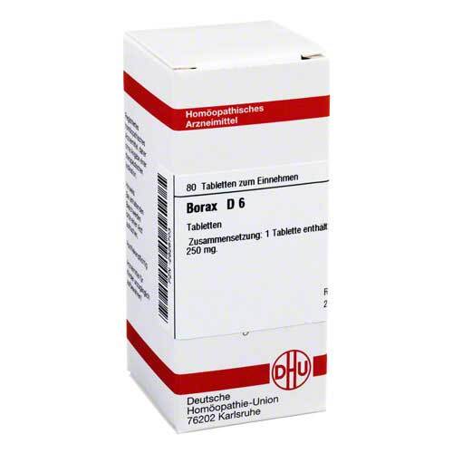 BORAX D 6 Tabletten - 1