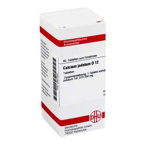 CALCIUM JODATUM D 12 Tabletten - 1