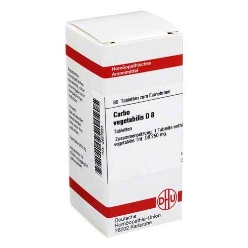 CARBO VEGETABILIS D 8 Tabletten - 1