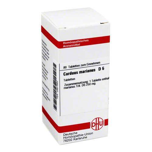 CARDUUS MARIANUS D 6 Tabletten - 1