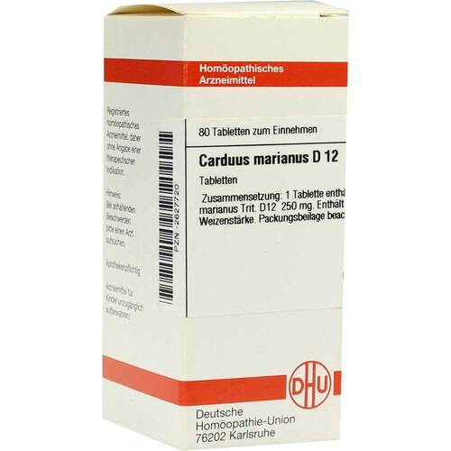 CARDUUS MARIANUS D 12 Tabletten - 1