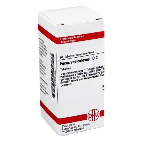 Fucus vesiculosus D 2 Tabletten - 1