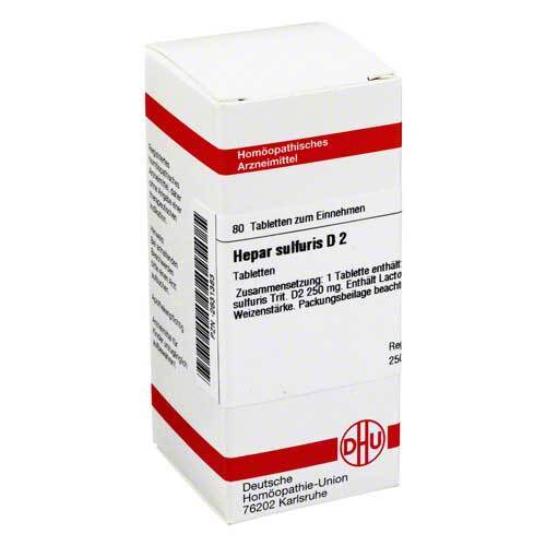 HEPAR SULFURIS D 2 Tabletten - 1