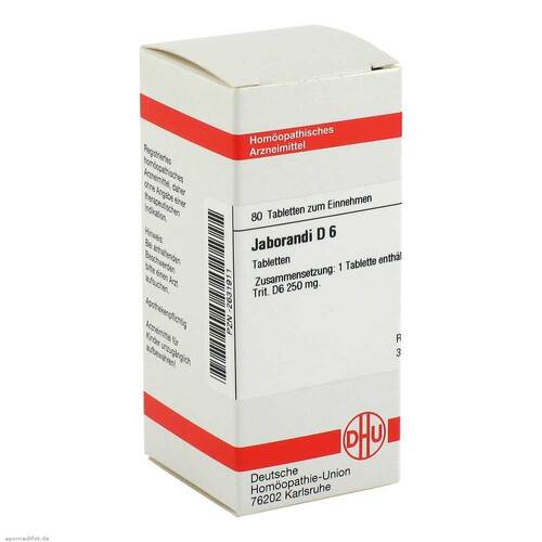 JABORANDI D 6 Tabletten - 1